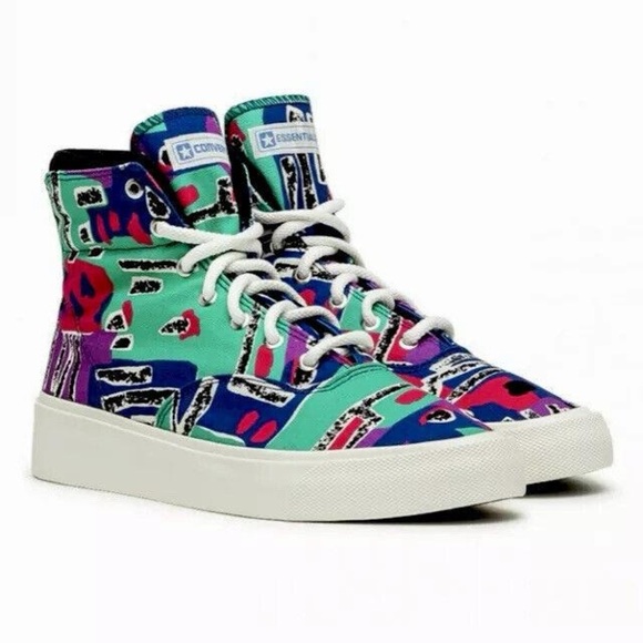 NEW Fear Of God Essentials x Converse Skid Grip Hi Rise Sneakers - Picture 1 of 9